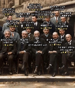100年前の伝説的な物理学者の写真