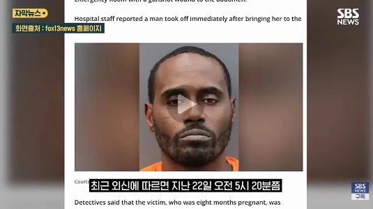 (SOUND)夫が妊娠中の妻のお腹を銃撃