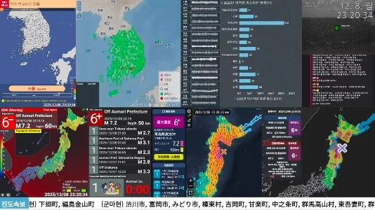 【地震速報】青森県でマグニチュード7.2・マグニチュード6の地震が発生しました。