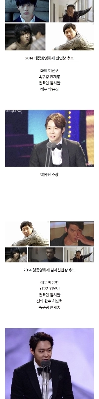 演技であらゆる賞を総なめにした男性俳優