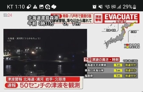 地震後の日本のリアルタイムニュース２ㄷㄷㄷㄷ