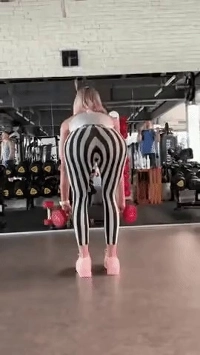 ジムガール錯視コスチューム