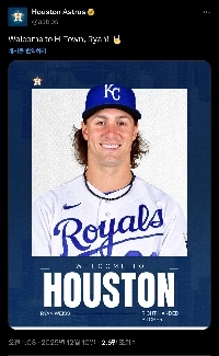 ハンファの担当者ライアン・ワイス氏がヒューストンへ