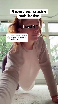 (SOUND)脊椎分節エクササイズの 4 ステップ