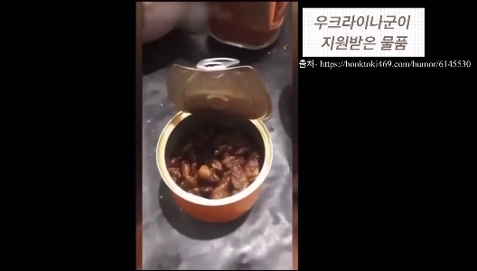 (SOUND)ウクライナ軍物資からの蛹反応