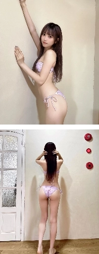 彼女がこれを着たら3回連続で発射できます。