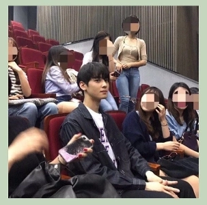 チャ・ウヌの生前写真GOAT