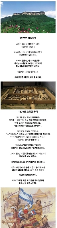 王になった後に埋葬されたとされる李成桂将軍時代の功績