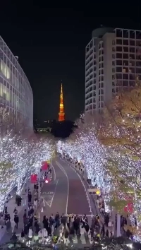 (SOUND)昨日、朝日テレビの社員が日本の放送局のクリスマスイルミネーションイベント中に転落死亡した。