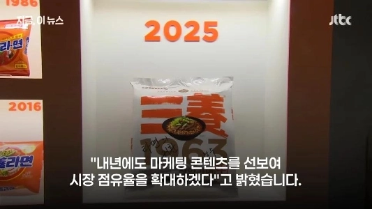 サムヤン 1963年宇治ラーメンは1ヶ月で700万個を販売