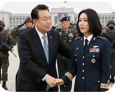 戒厳令成功後の記念撮影ㄷㄷㄷㄷ