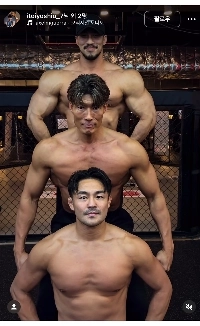 フィジカルアジア伊藤、橋本、サノス