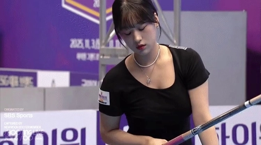 ビリヤード選手チャン・ガヨン