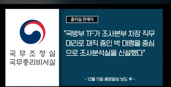 パク・ジョンフン大佐はTF捜査本部の要職に抜擢された。
