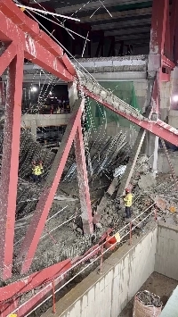 (SOUND)崩壊後の光州代表図書館建設現場