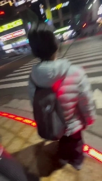 (SOUND)女子学生横断歩道廃止法災害