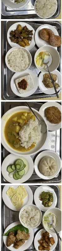 北朝鮮の大学寮で出されるご飯