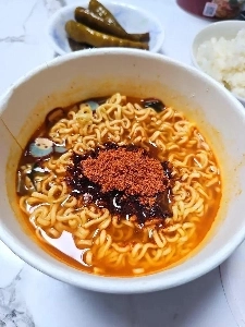 No.1の辛ラーメン