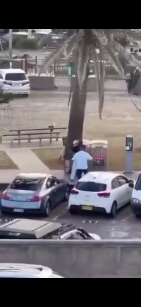 (SOUND)嫌悪感）シドニーの銃撃犯を市民が素手で制圧