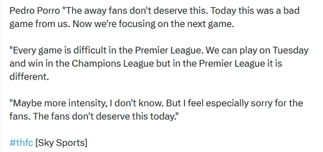 ペドロ・ポロがファンに改めて謝罪。