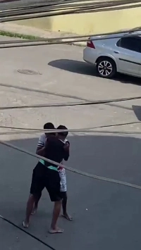 (SOUND)腕のない男とのストリートファイト.mp4