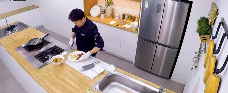 ペク・ジョンウォンのハムソーセージラーメンのレシピ