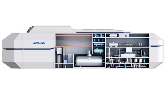 サムスン重工業、浮体式海洋炉プラットフォームの米国認証を取得