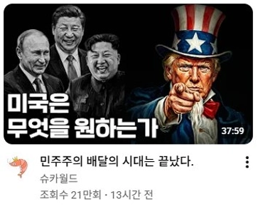 朱夏 今回の投稿を見ると、トランプはアメリカの方向性を完全に変えたように思えます。