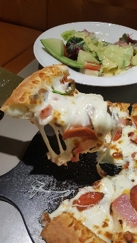 ジェモ・リーのピザが全国区になる前の約10年前に撮影された写真。