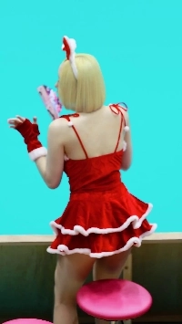 (SOUND)(ㅇㅎ?) サンタガールのパクソンはチアリーダーです