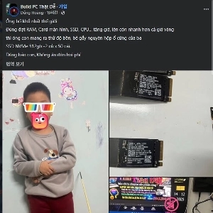 10歳の子供が父親のSSD 50個を壊す