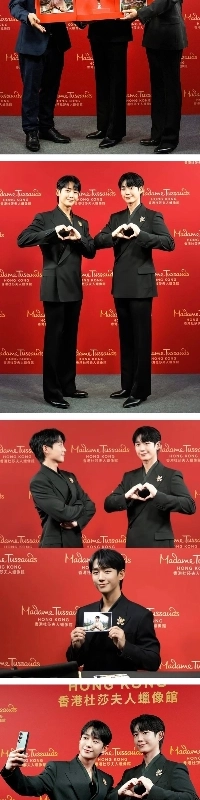 今日公開されたチョン・ヘインの蝋人形のクオリティ