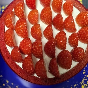 笑顔のパリバゲット ストロベリーケーキ