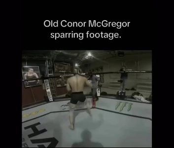 (SOUND)全盛期のマクレガーのスパーリングの動き