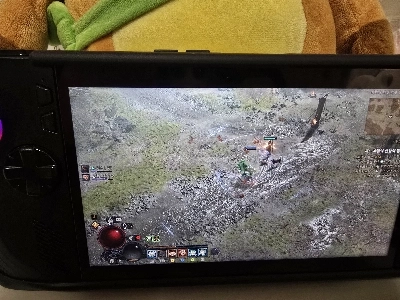 D4) 黒牛ハンマーを回します。