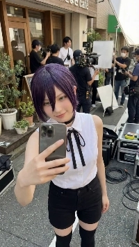 (SOUND)チェンソーマン撮影現場自撮り少女