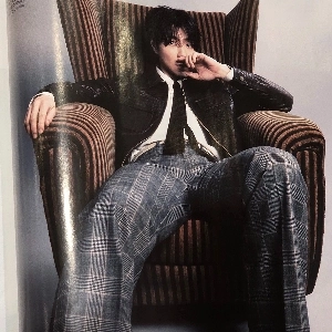 写真撮影中のソン・ジョンウォンシェフ