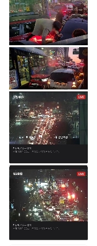 江南区庁駅リアルタイム重大交通事故[車10台衝突]