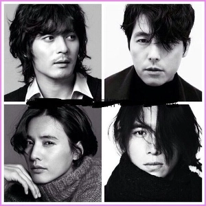 チャン・ドンゴン vs チョン・ウソン vs ウォンビン vs コ・ス