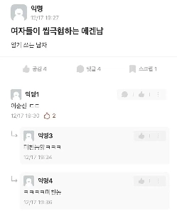 女性が嫌うエゲン男