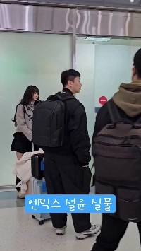 (SOUND)人形そのもの。金浦空港 Nmix ソリョン実物ビジュアル