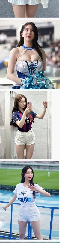 チアガールの中で一番重くて最高のボディ。