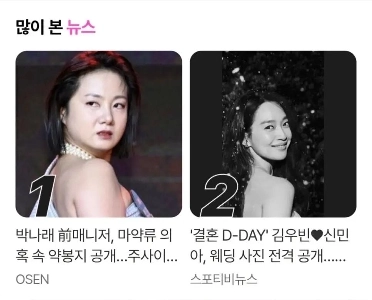 最も閲覧されたニュースにおける暴力的な構成の比較