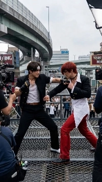 (SOUND)AI) キング・オブ・ファイターズ実写撮影現場