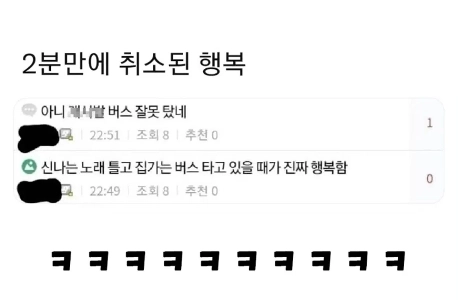 ハピネスは2分でキャンセルされました