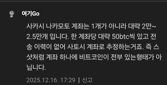 ビットコイン創始者の現状