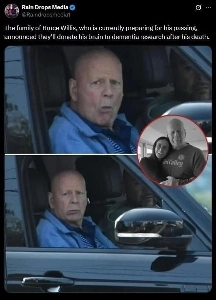 ブルース・ウィリスは現在危篤状態にある。家族は死を覚悟する