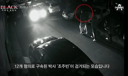 チョ・ジュビン逮捕前の最後の活動