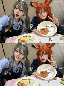 【QWER】QWER マゼンタ×ヒナ ズートピア コスプレ