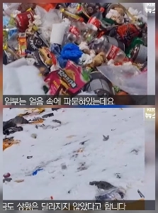 エベレストの衝撃的な状況。